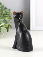 Фигурка гипс «Кошка геометрия», 11×6 см, чёрный - фото 809244415 Фигурка гипс «Кошка геометрия», 11×6 см, чёрный - фото 809244415
