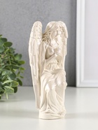Фигурка гипс «Ангел Равена», 16×9 см, перламутр - фото 809244432