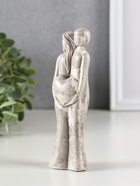 Фигурка гипс «Пара сердце», 14×4.5 см, под камень - фото 58043759