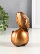 Фигурка гипс «Птица на яблоке», 13 см, под бронзу  (артикул 10926546)  большой выбор товаров оптом и в розницу по низким ценам с доставкой