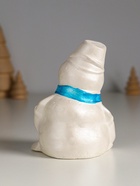 Фигурка гипс «Снеговик», 10×6 см, перламутр - Фото 4