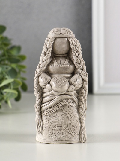 Фигурка гипс «Берегиня рода», 13×6 см, под камень