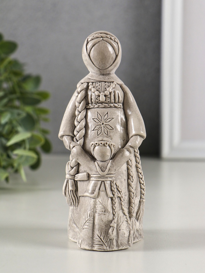 Фигурка гипс «Берегиня Ведучка», 13×6 см, под камень - Фото 1