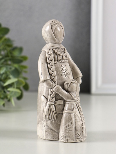 Фигурка гипс «Берегиня Ведучка», 13×6 см, под камень