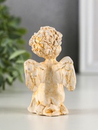 Фигурка гипс «Ангел с сердцем», 6×8×5 см, под позолоту - фото 809244505