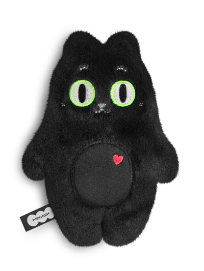 Мягкая игрушка «Котик Бу», Пушистики, 17 см