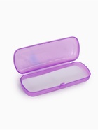 УЦЕНКА Футляр для очков на хлопушке, 15.5×3.5×5.2 см, полупрозрачный/МИКС - Фото 5