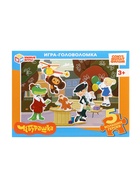 Игра - головоломка с фигурными деталями «Чебурашка. Золотая коллекция», 5 пазлов - Фото 6