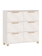 Обувница «Ирис», 1000×300×950 мм, цвет кашемир/кашемир - Фото 3