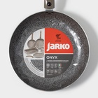 Сковорода Onyx, d=28 см, съёмная ручка, стеклянная крышка, антипригарное покрытие, алюминий, серая - Фото 5