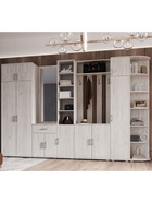 Шкаф платяной «Ева», 800×450×2236 мм, цвет дуб крафт белый - Фото 3