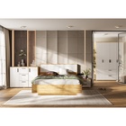 Кровать двуспальная парящая «Сильвия», с ортопедическим основанием, 1600×2000 мм, цвет браш вайт/дуб крафт - Фото 3