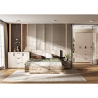 Кровать двуспальная парящая «Сильвия», с подъёмным механизмом, 1600×2000 мм, цвет кашемир/дуб юкон - Фото 3