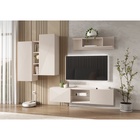 Шкаф подвесной в гостиную «Флэш», 1000×350×1156 мм, цвет кашемир/кашемир 10932008