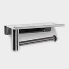 УЦЕНКА Держатель для туалетной бумаги с полочкой 18×10×8 см - Фото 2