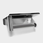 УЦЕНКА Держатель для туалетной бумаги с полочкой 18×10×8 см - Фото 3