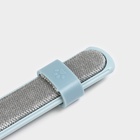 УЦЕНКА Щетка велюровая для одежды и мебели с механизмом самоочистки, двухсторонняя, 30 см - Фото 5