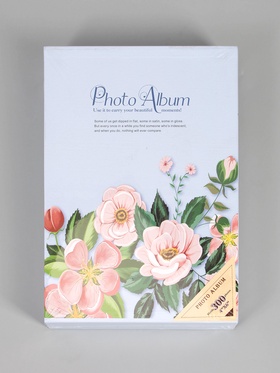 {{photo.Alt || photo.Description || 'УЦЕНКА Фотоальбом на 300 фото 10×15 см «Объёмные цветы», 23.5×5.5×33.5 см, МИКС'}}