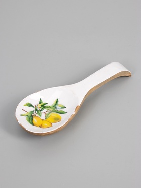 {{photo.Alt || photo.Description || 'УЦЕНКА Подставка под ложку «Лимоны» дерево манго 25.5×9×3.8 см'}}