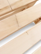 УЦЕНКА Шезлонг - лежак с регулируемым подголовником, 180×55×44.5 см, из липы, «Добропаровъ» - Фото 5