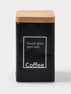 УЦЕНКА Банка для сыпучих продуктов 9×9×15 см Lifestyle кофе - Фото 3