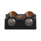 УЦЕНКА Светильник фасадный «Глосс», FSD-046, 4 Вт, 3000К, 2 луча, IP65, 220 В, пластик, черный 100 - Фото 2