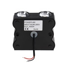 УЦЕНКА Светильник фасадный «Глосс», FSD-046, 4 Вт, 3000К, 2 луча, IP65, 220 В, пластик, черный 100 - Фото 4