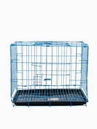 УЦЕНКА Клетка для собак 51×35×41 см, голубая 10934339