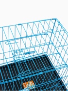 УЦЕНКА Клетка для собак 51×35×41 см, голубая 10934339