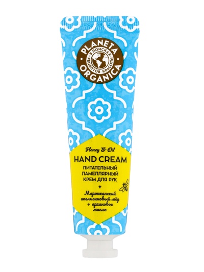 Крем для рук ламеллярный PLANETA ORGANICA питательный, 30 мл