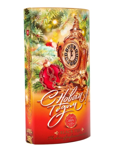 Чай черный новогодний подарочный «С Новым годом!», в тубусе, 50 г