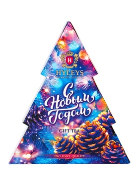 Чай черный новогодний подарочный «Фиолетовая Ёлочка», 50 г