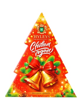 Чай черный новогодний подарочный «Красная ёлочка», 50 г