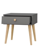 Тумба прикроватная «АФИНА», 450×370×450 мм, цвет графит - Фото 2