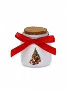 Ароматическая свеча в матовом стакане «Новогоднего уюта и тепла», аромат мандарин - фото 61083038