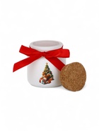 Ароматическая свеча в матовом стакане «Новогоднего уюта и тепла», аромат мандарин - фото 61083039