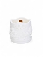 Свеча «Новый год», аромат фиалка, гипс 10861466