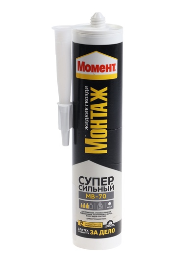 УЦЕНКА Жидкие гвозди «Момент» Монтаж, суперсильный ДО 03.10.2026 400 г