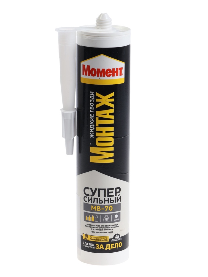 УЦЕНКА Жидкие гвозди «Момент» Монтаж, суперсильный ДО 03.10.2026 400 г - Фото 1