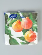 Салфетки бумажные трёхслойные «Апельсиновые шары», 33×33, 20 шт. - фото 809244907