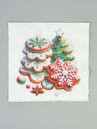 Салфетки бумажные двухслойные «Глазурь», 33?33, 20 шт. (комплект 3 шт) - фото 58044227