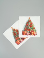 Салфетки бумажные двухслойные «Краса», 33?33, 20 шт. (комплект 3 шт) - фото 58044235