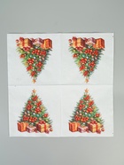 Салфетки бумажные двухслойные «Краса», 33?33, 20 шт. (комплект 3 шт) - фото 58044236