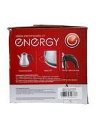 УЦЕНКА Чайник электрический Energy E-217, металл, 1.2 л, 950 Вт, серебристый - Фото 6