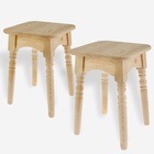 УЦЕНКА Табурет, набор из 2 шт. «Классика», 30×30×45 см, из сосны , Добропаровъ - Фото 1