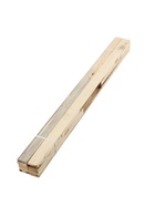 УЦЕНКА Стеллаж деревянный 4 полки 150 х 64 х 27,5 см, 2 сорт - Фото 2