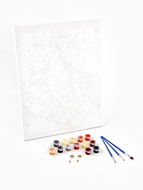 Картина по номерам на холсте «Огненный конь» 30×40 см