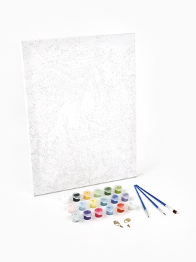 Картина по номерам на холсте «Белый конь» 30×40 см