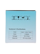 Помпа для воды LWP-05, электрическая, 4 Вт, 1.2 л/мин, 1200 мАч, от АКБ, белая - фото 809304416