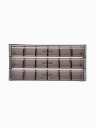 Органайзер для украшений «Дорожный» 3 яруса, 24*13,5*11 см, пластик, цвет серо-прозрачный - фото 61947226